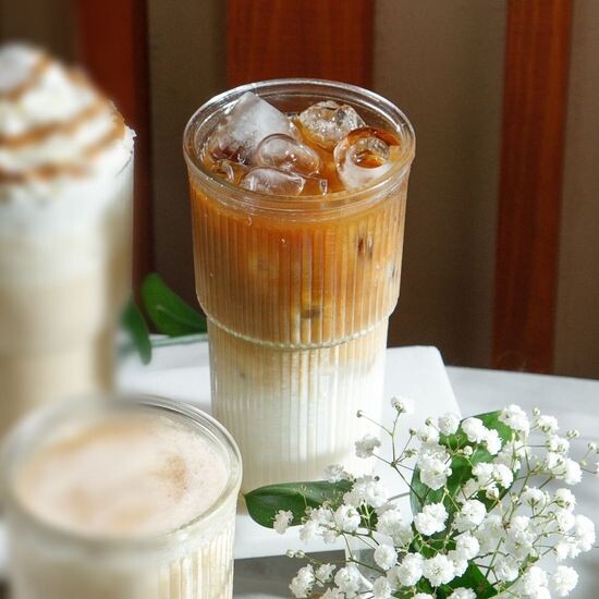 Суық карамельді латте/Холодный Латте Карамель Large