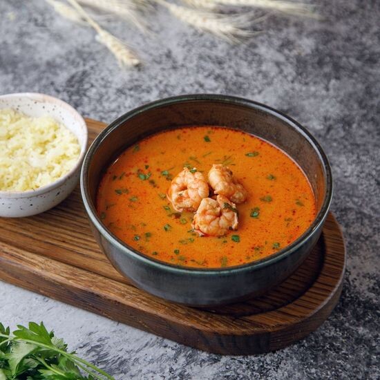 Том Ям Кунг асшаяндармен/Том Ям Кунг с креветками