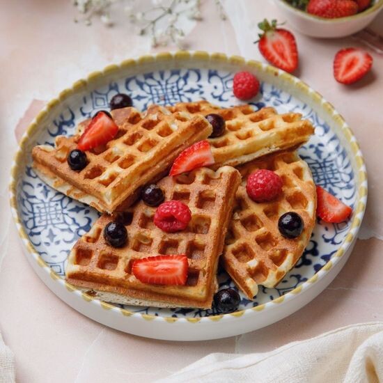 Сүзбе вафли / Творожные вафли