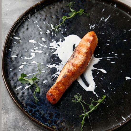 Қызыл-балық кілегейлі соуспен/Сёмга в сливочном соусе