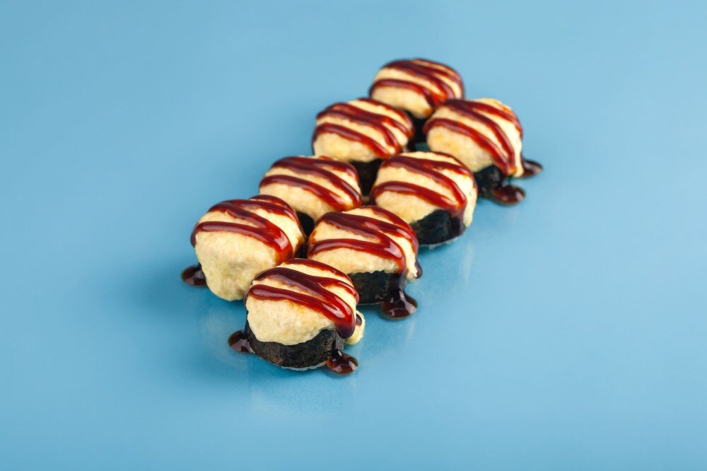 Запеченный с лососем унаги (п)