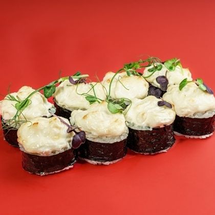 Запечённый с курицей