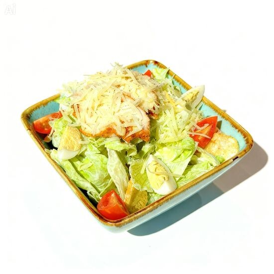 Салат цезарь