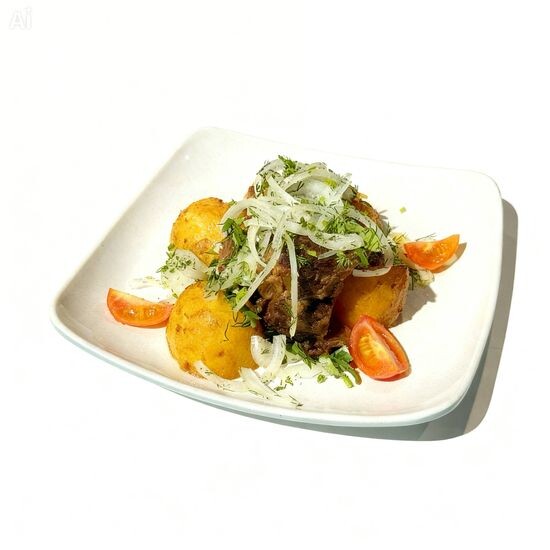 Куырдак с говядиной