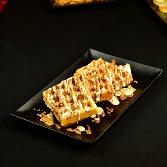 Вафли с двумя видами шоколада