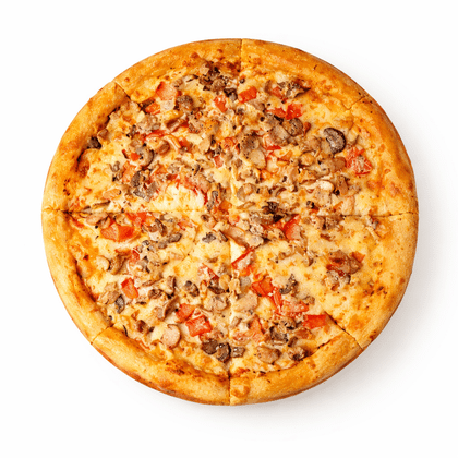 Пицца Курица с грибами 25 см