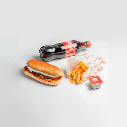 Комбо сэндвич с куриными байтсами + Coca- Сola 0.5L