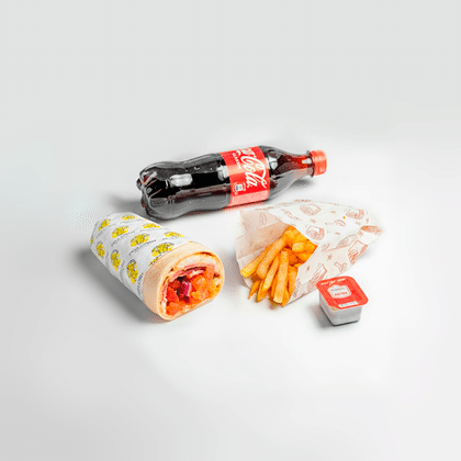 Комбо ролл с копчёной кониной + Coca- Сola 0.5L