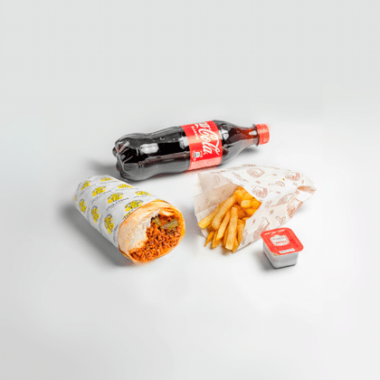 Комбо ролл с говяжьим фаршем + Coca- Сola 0.5L