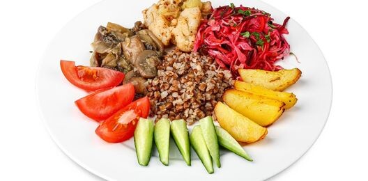 Постная тарелка