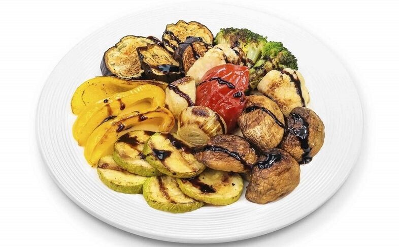 Овощи с бальзамико