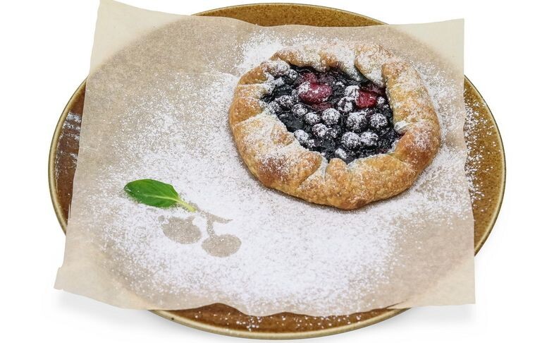 Десерт "Ягодная калитка"