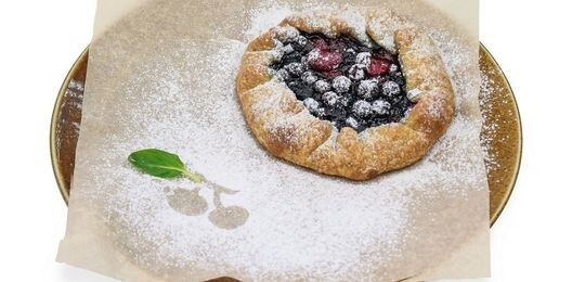 Десерт "Ягодная калитка"