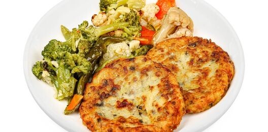 Котлеты картофельно-грибные