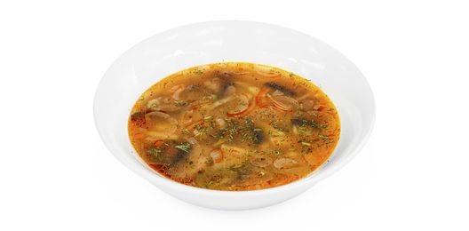 Рассольник постный с грибами