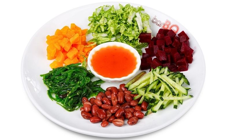 Салат "Разноцвет"