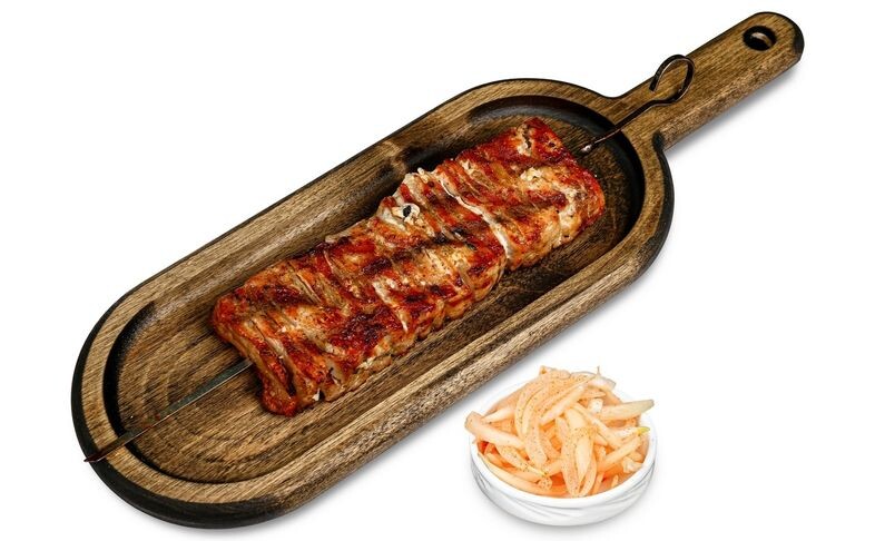 Шашлык "Наполеон" из индейки