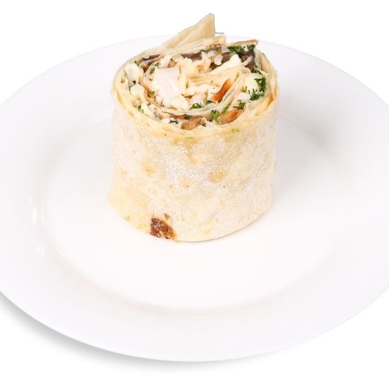 Рулет с курицей и грибами
