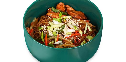 Фунчоза вок с курицей