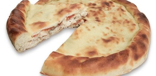 Пирог с курицей и грибами