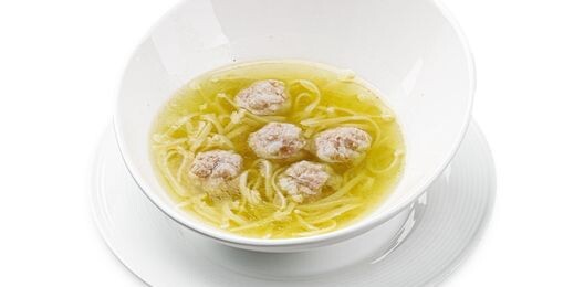 Суп-лапша с фрикадельками