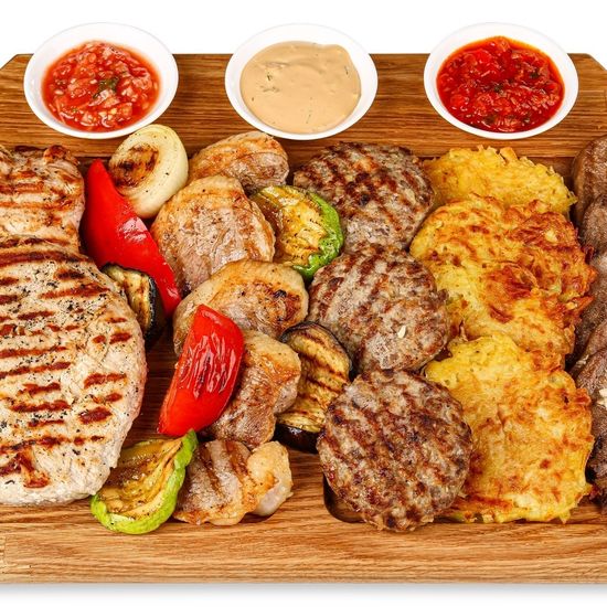 Мясное ассорти на решетке (индейка)
