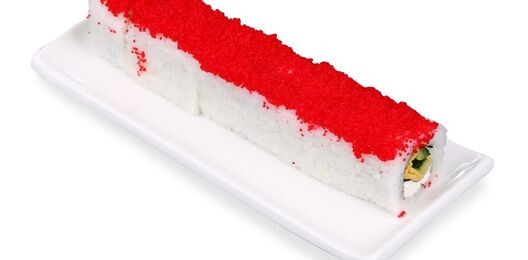 Роллы с икрой летучей рыбы