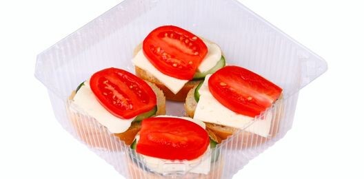 Брускетты с овощами (4 шт)