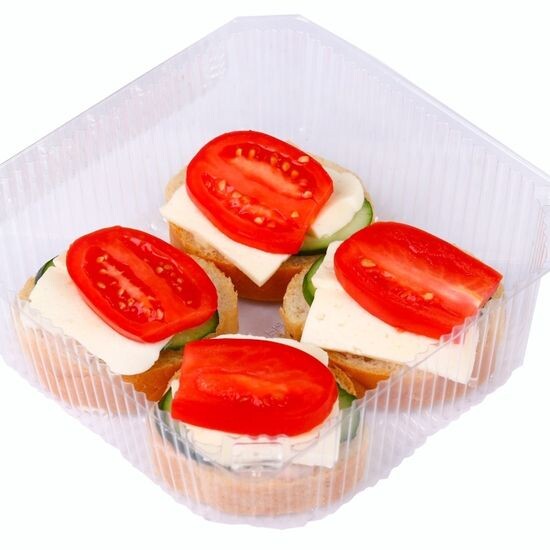 Брускетты с овощами (4 шт)