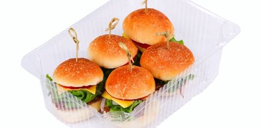 Мини-бургеры с говядиной (5 шт)