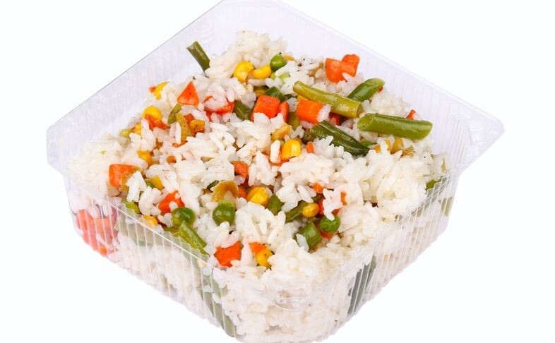 Гарнир рис с овощами (500 г)