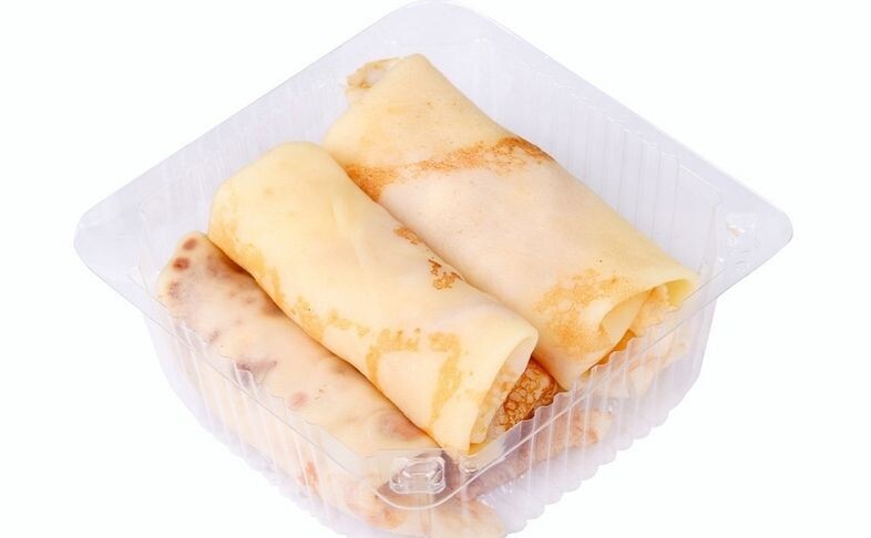 Блинчики с ветчиной и сыром (5 шт)