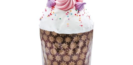 Кекс пасхальный с безе