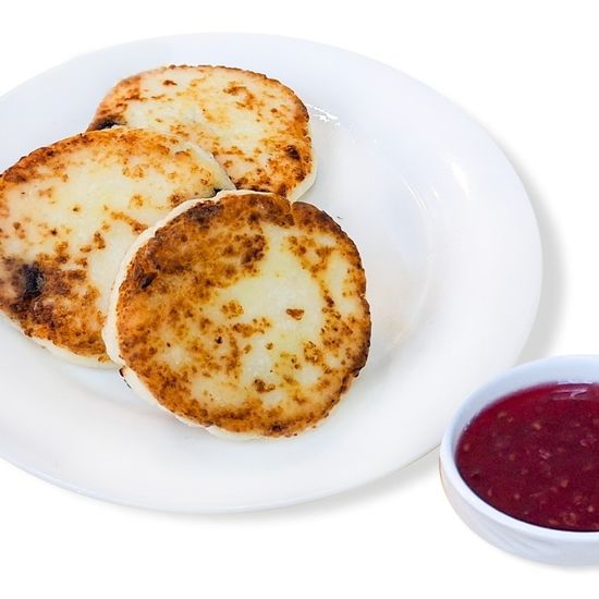 Сырники с изюмом