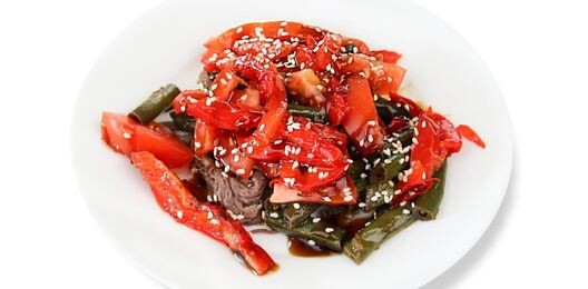 Салат "Терияки Биф"