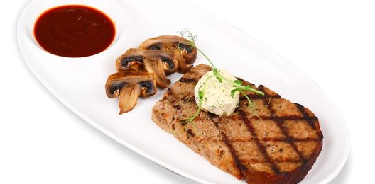 Мясной хлеб на гриле