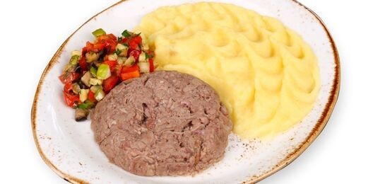 Котлета из рваной баранины