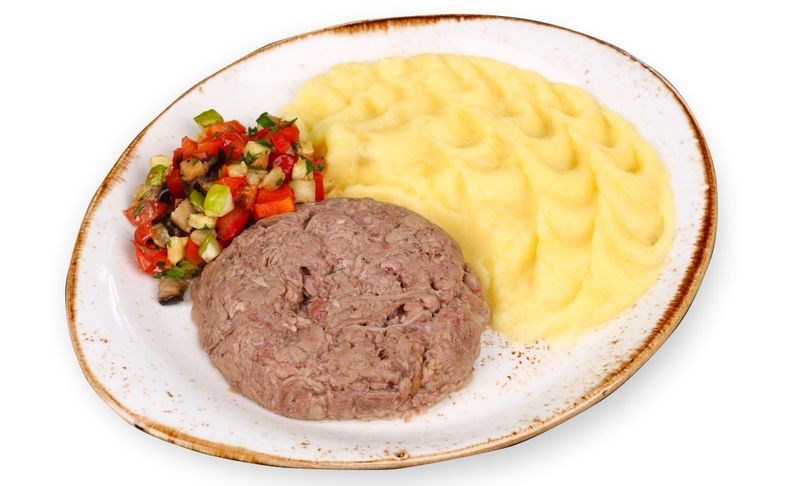 Котлета из рваной баранины