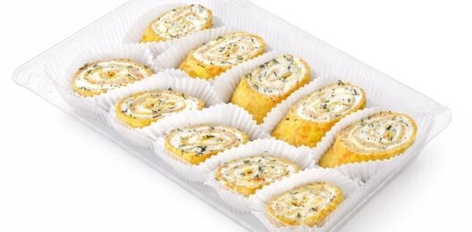 Рулетики морковные с сыром (10 шт)