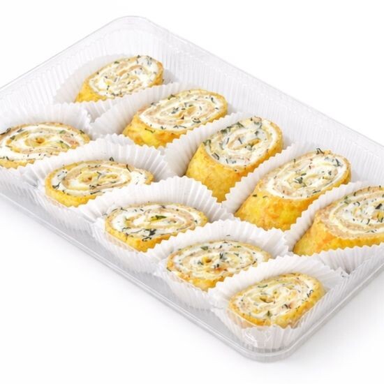 Рулетики морковные с сыром (10 шт)
