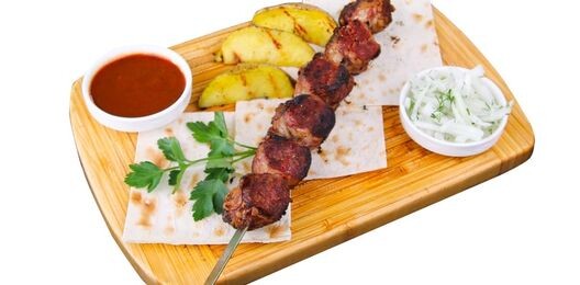 Шашлык "Кебаб в курдюке"