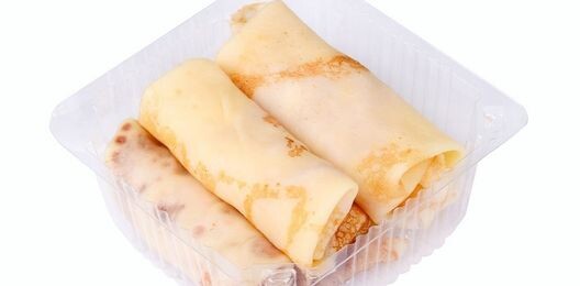 Блинчики с ветчиной и сыром (5 шт)