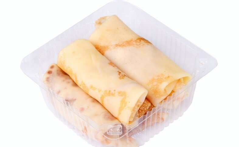 Блинчики с ветчиной и сыром (5 шт)