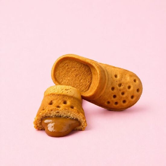 Crocs-вафли  с Вареной сгущенкой