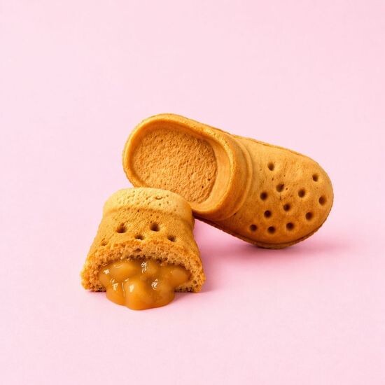 Crocs-вафли с начинкой Яблоко-корица