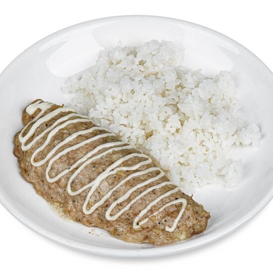 Котлета куриная с грибами и сыром