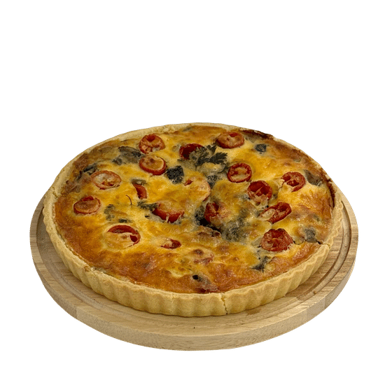 Киш с курицей и грибами