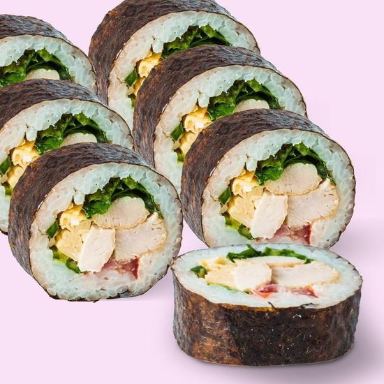Кимбап с курицей