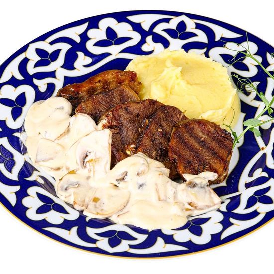 Язык "Кавказ" с грибами