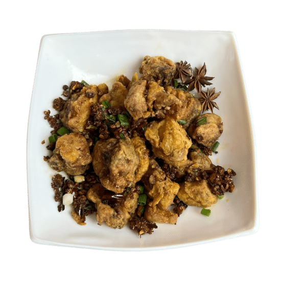 Курица кусочками в пряно-остром соусе